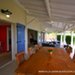 cion repas sur la terrasse de la villa en guadeloupe