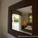 Miroir Chambre devant le lagon de Guadeloupe
