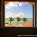 Vue du lagon de la Suite de la villa de la plage en Guadeloupe
