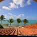 Vue Lagon de la Suite de la villa de la plage en Guadeloupe