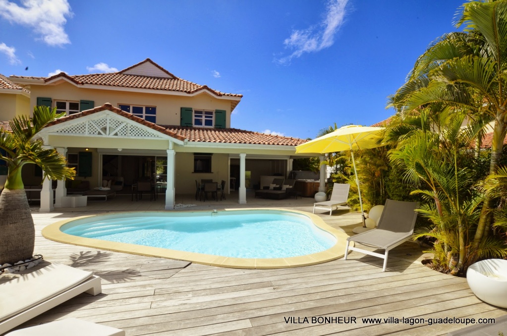 Villa Luxe Guadeloupe Bonheur la terrasse