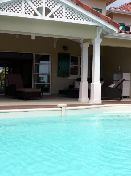 1-piscine-terrasse., villa Bora Bora