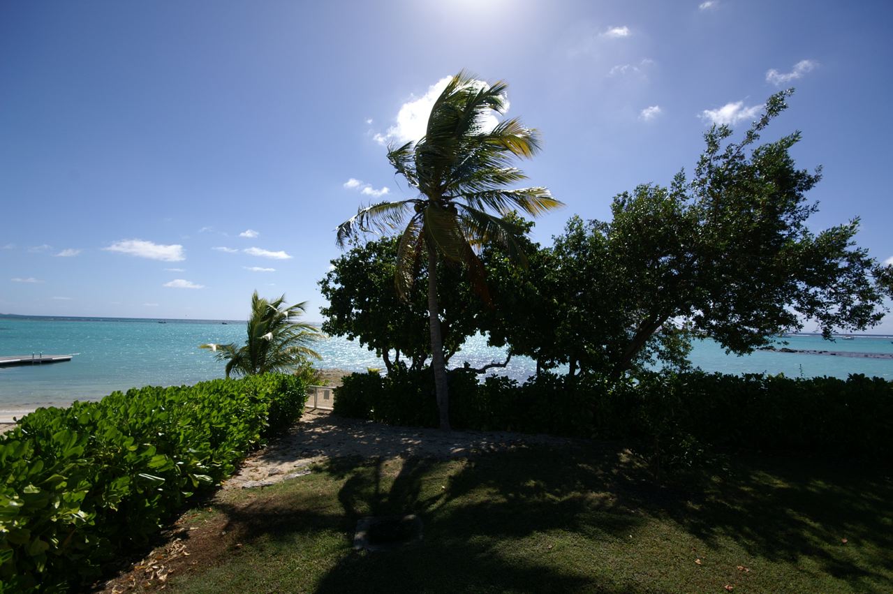 plage de la villa Blanche Guadeloupe