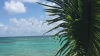 Kitesurf sur le lagon devant les villas luxe au bord du lagon en Guadeloupe