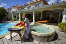 La conciergerie des villas Hamak à Saint François. La conciergerie des villas Hamak à Saint François.