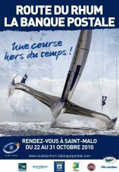 affiche officielle de la route du rhum 2010