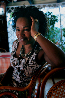 Des écrivains en résidence en Guadeloupe dans le cadre du Prix des Amériques insulaires aux villas de luxe "le Hamak" à Saint François