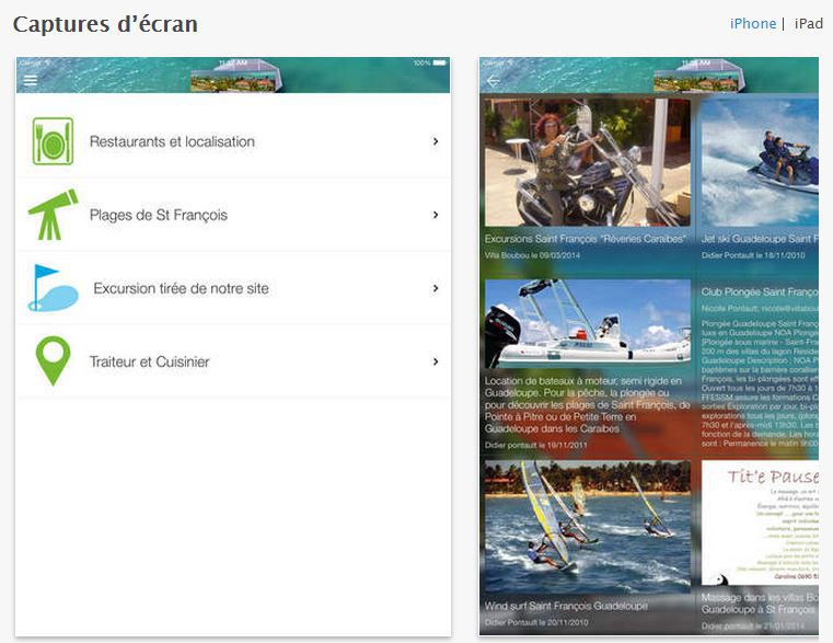 Nouvelle appli Ipad mai 2015 Nouvelle appli Ipad mai 2015