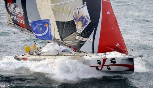 Andrea Mura vainqueur de la catégorie Rhum de la Route du Rhum Guadeloupe