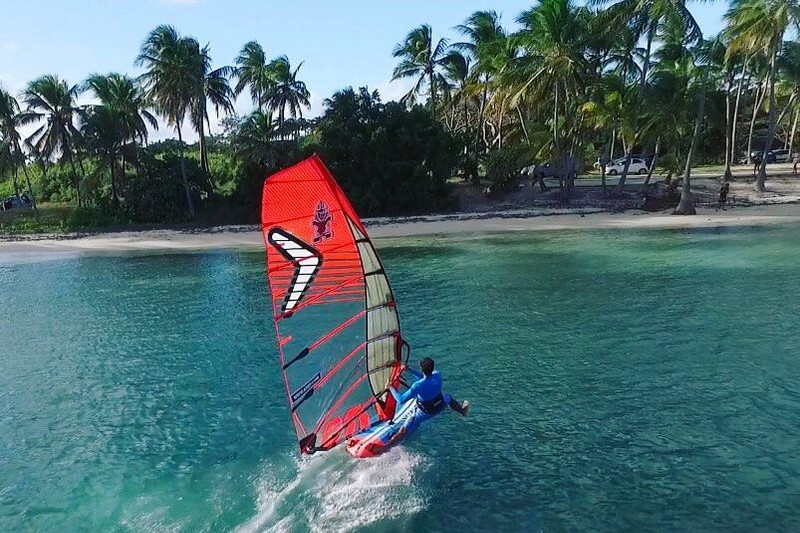 Windsurf en Guadeloupe - Photo : Aeroworx