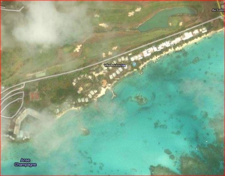 Le Golf au bord du lagon et des Villas de Luxe en Guadeloupe Saint François