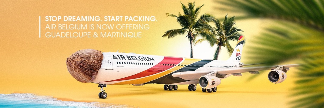Vol Air Belgium pour la Guadeloupe