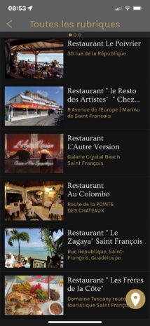 Restaurants de Saint François Guadeloupe