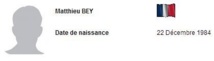 Matthieu Bey Matthieu Bey