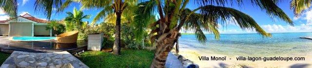 Le Hamak, villas de luxe les pieds dans l'eau en Guadeloupe