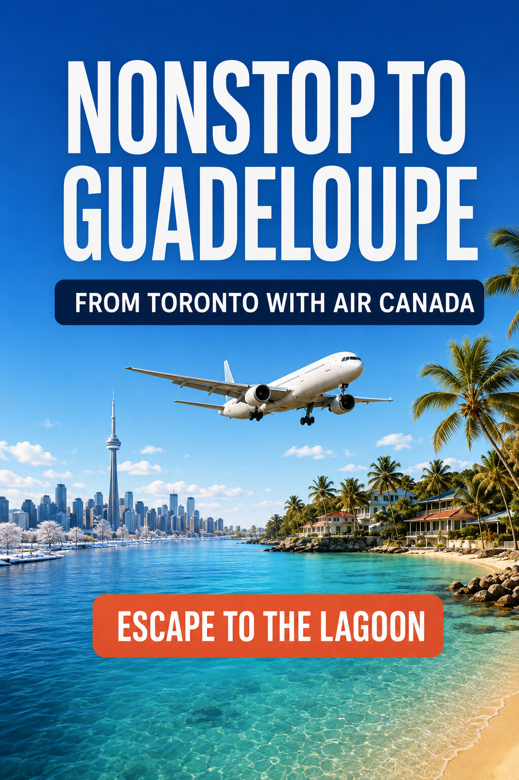 Nonstop Flights from Toronto to Guadeloupe – Luxury Villas in the Caribbean