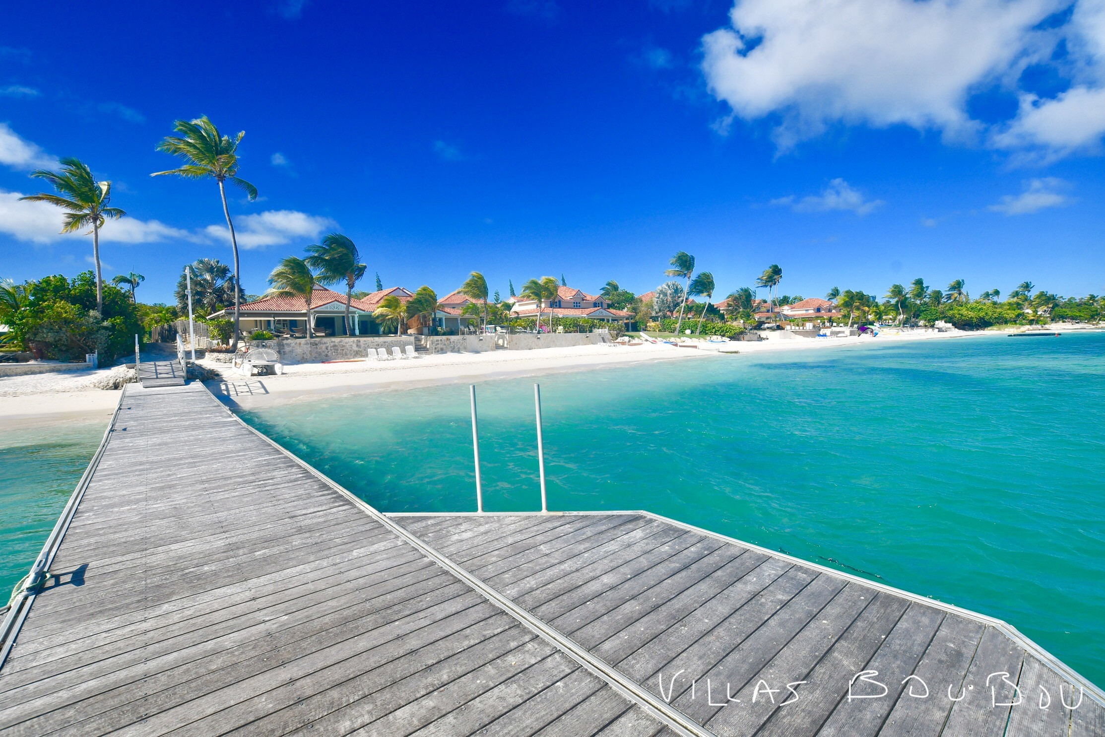 Promotion villa luxe Guadeloupe les pieds dans l'eau à Saint François, 30m du Golf international