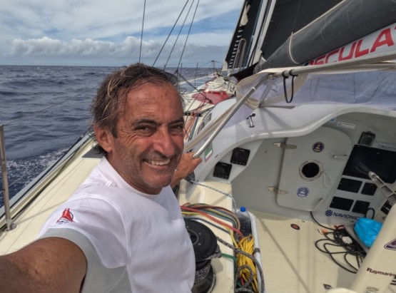 Andrea Mura vainqueur de la catégorie Rhum de la Route du Rhum Guadeloupe
