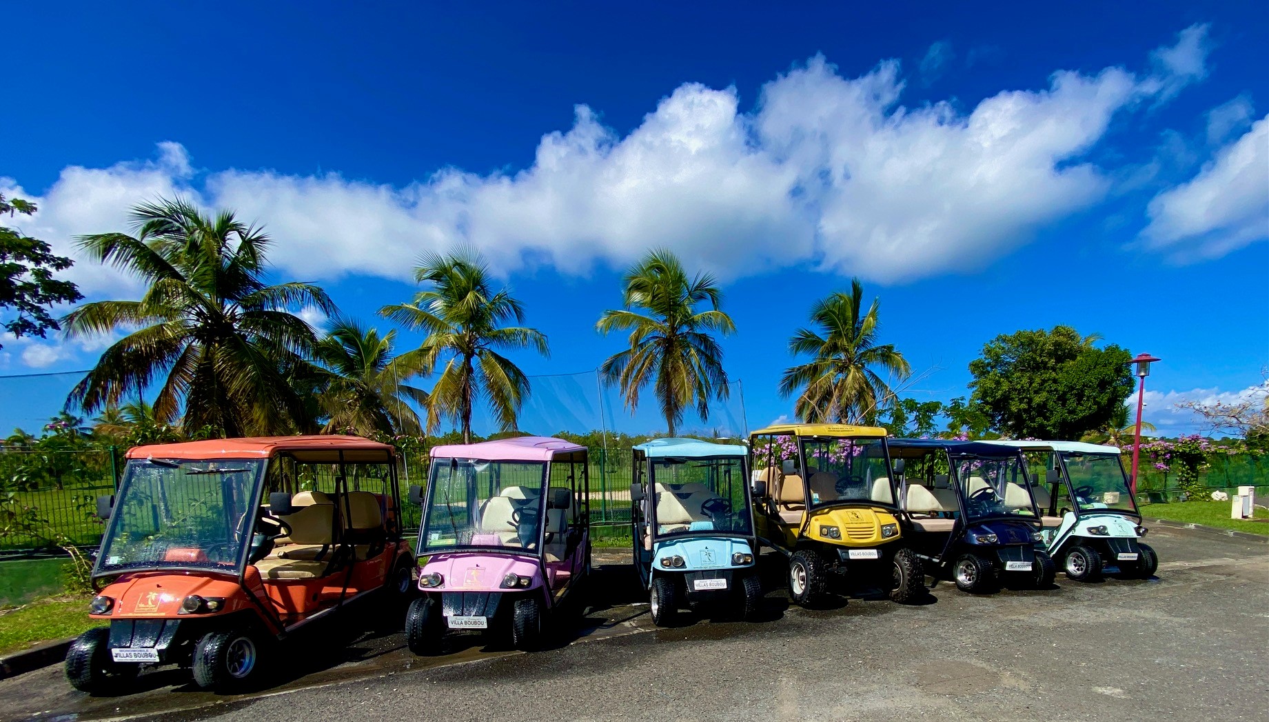 Voiture électrique en Guadeloupe pour les villas de luxe de Saint François