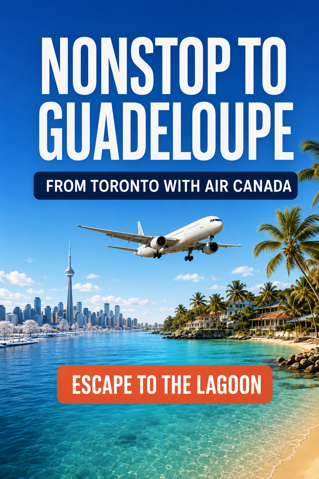 Nonstop Flights from Toronto to Guadeloupe – Luxury Villas in the Caribbean