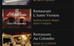 Liste des restaurants sur Saint François en Guadeloupe