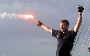 Thomas Ruyant vainqueur en Class 40 de la Route du Rhum-La Banque Postale 2010 Guadeloupe