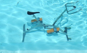 Aquabike dans la piscine de Villa Boubou