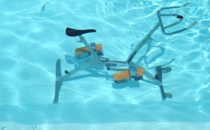 Aquabike dans la piscine de Villa Boubou