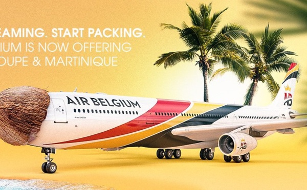 Vol Air Belgium pour la Guadeloupe