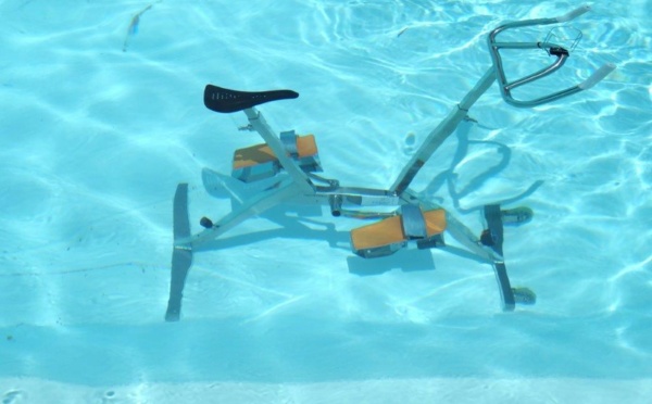 Aquabike dans la piscine de Villa Boubou