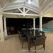 coin repas terrasse villa guadeloupe
