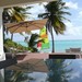 terrasse vers le lagon de saint François Guadeloupe