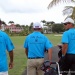 Didier Pontault, Nicolas Peyrichon (pro) et Gilles Gras de l'open de golf Guadeloupe