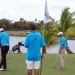 Le porte drapeau de la Villa Boubou à L'Open de Golf de Guadeloupe 2014
