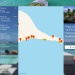 Localisation des plages sur Saint François