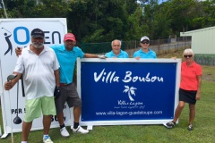 Open de Golf 2016 Saint François Guadeloupe Equipe du pro Am de Villas Boubou