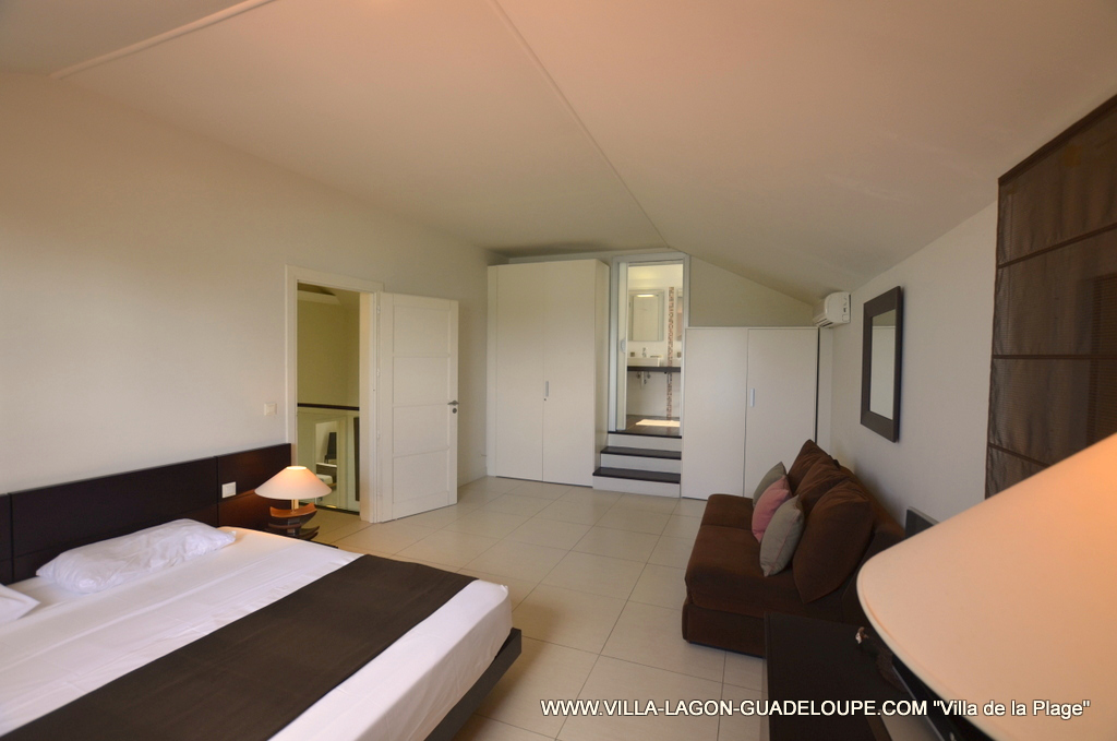 Suite de la villa de la plage en Guadeloupe
