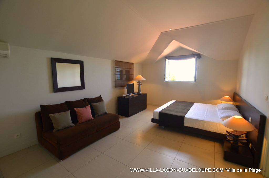 Suite de la villa de la plage en Guadeloupe