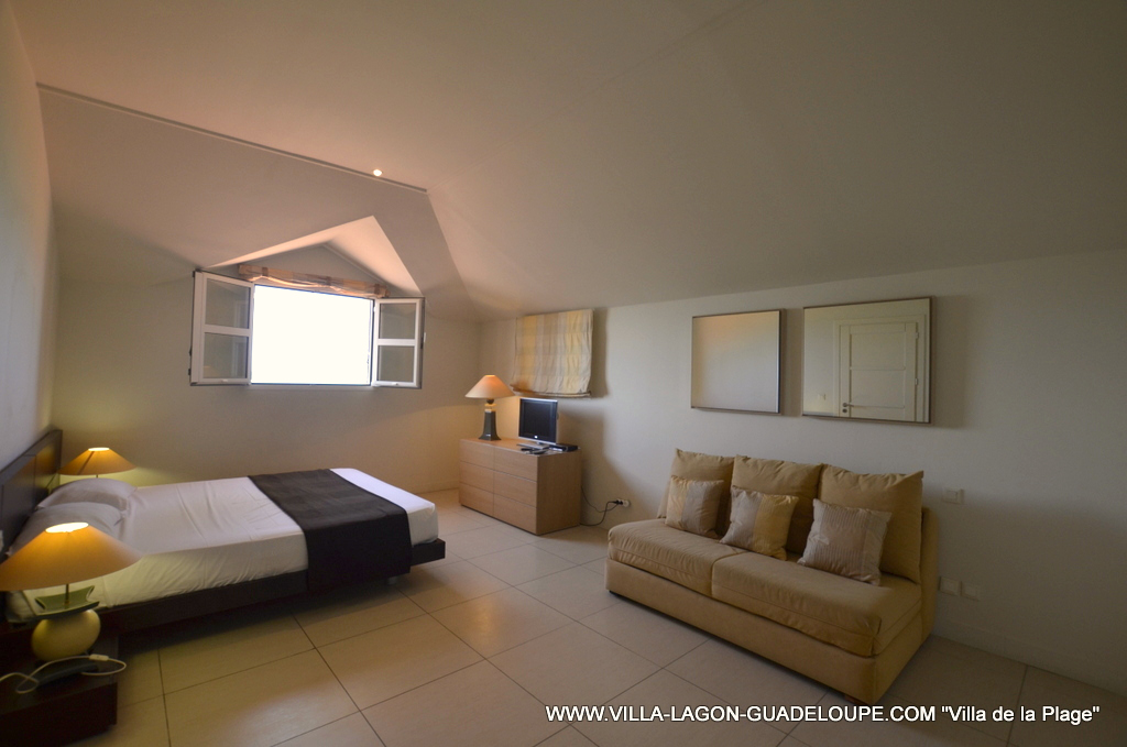 Suite de la villa de la plage en Guadeloupe