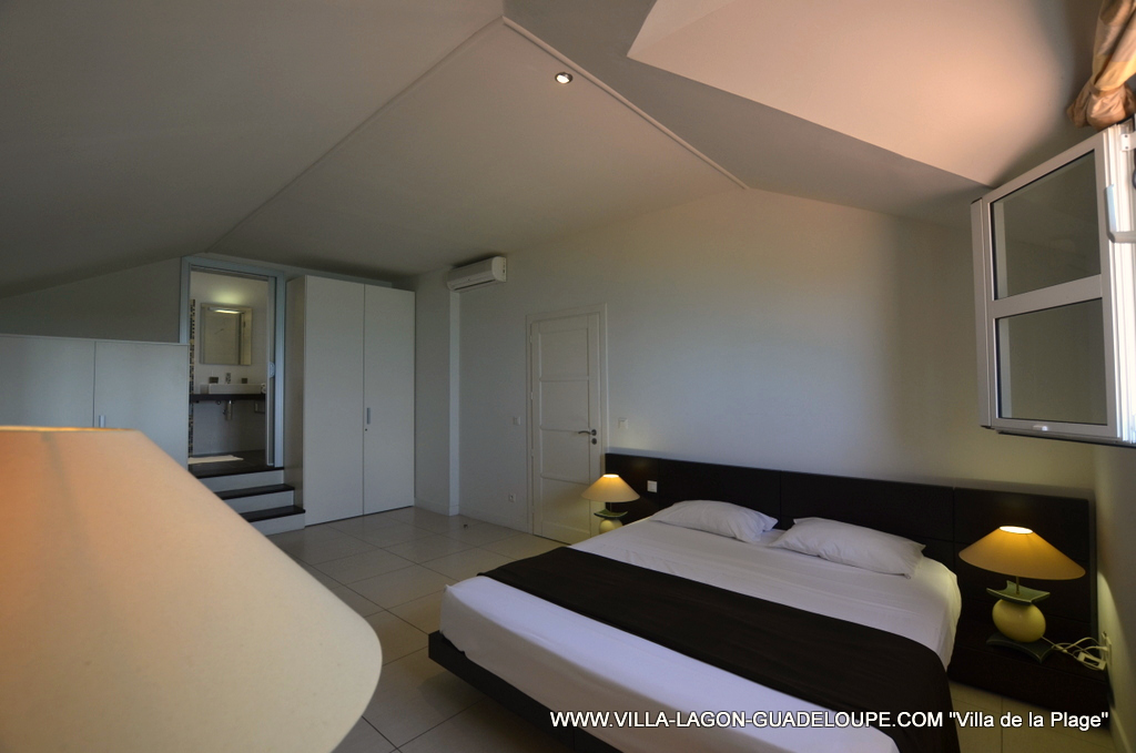 Suite de la villa de la plage en Guadeloupe