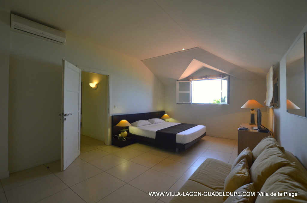 Suite de la villa de la plage en Guadeloupe