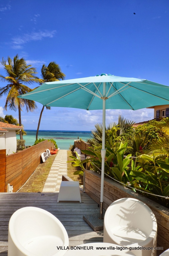 Villa Luxe Guadeloupe Bonheur, vers la lagon