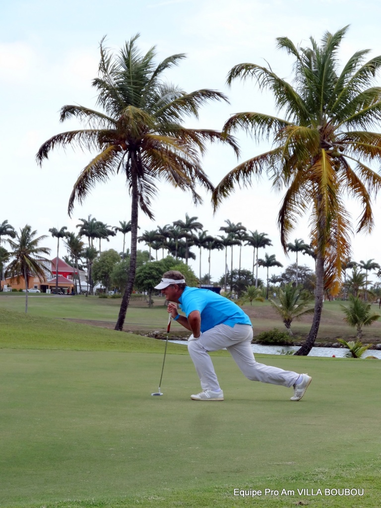 Open de golf Guadeloupe 2014 Bernard Humbert notre joueur de villa boubou