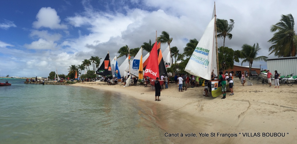 Panorama Canot traditionnel Guadeloupe, saint François