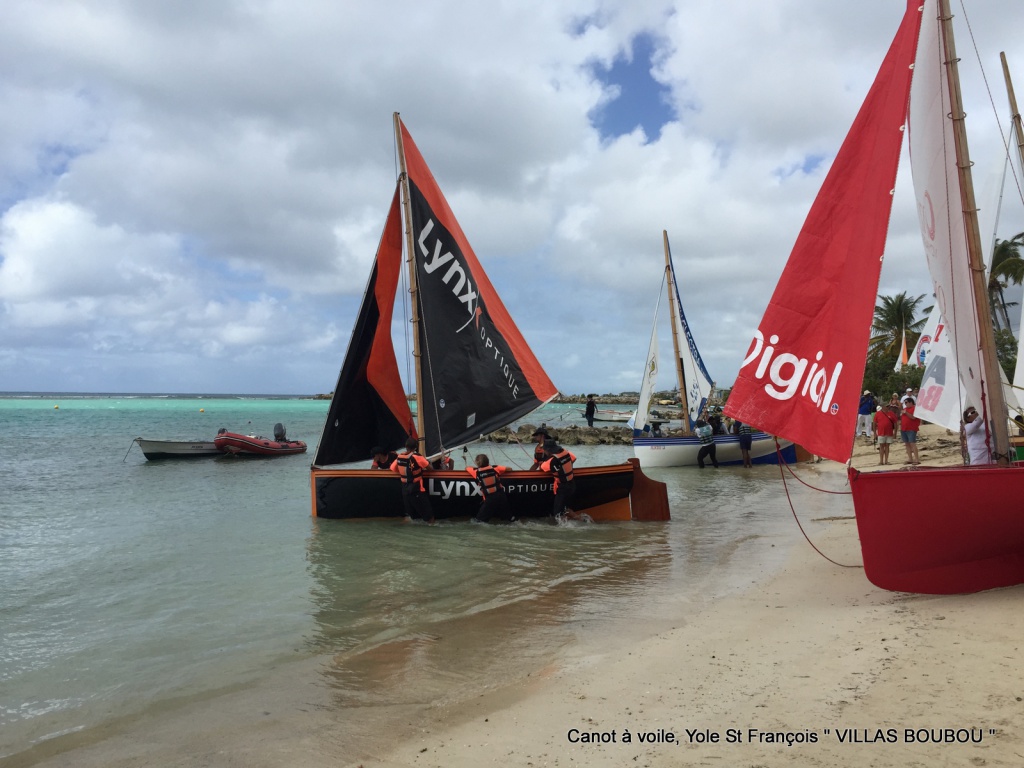Yole Guadeloupe st François, Canot traditionnel Guadeloupe